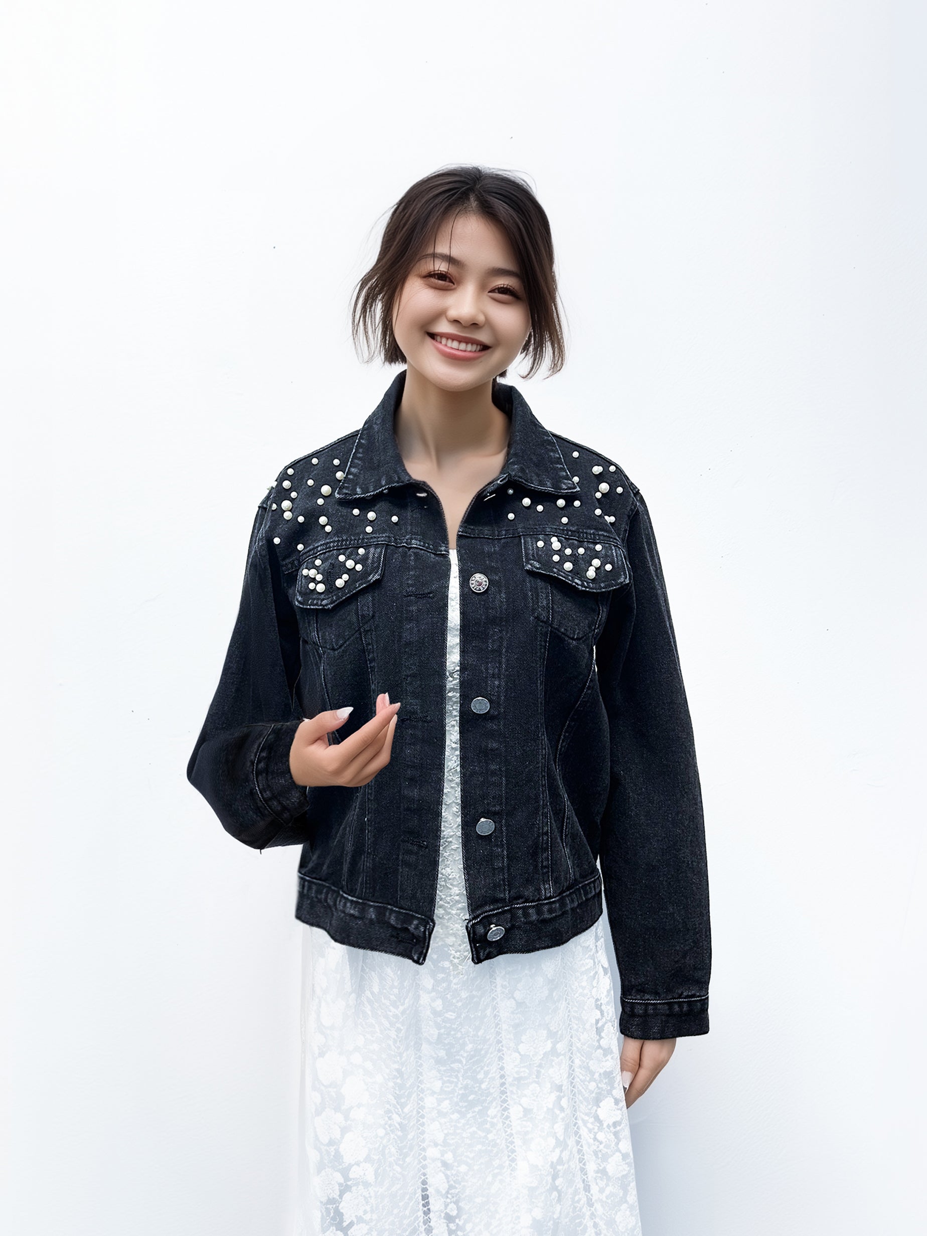 Custom Embroidered Bridal Jacket