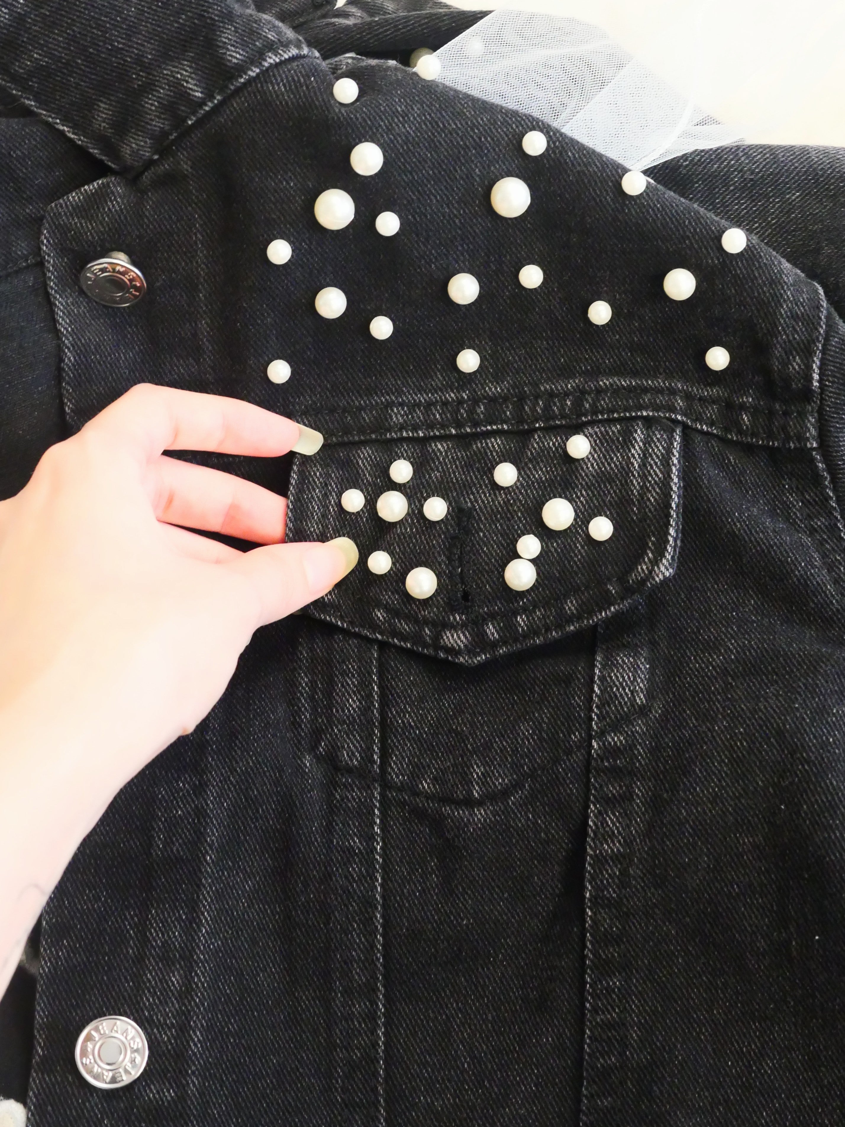 Custom Embroidered Bridal Jacket