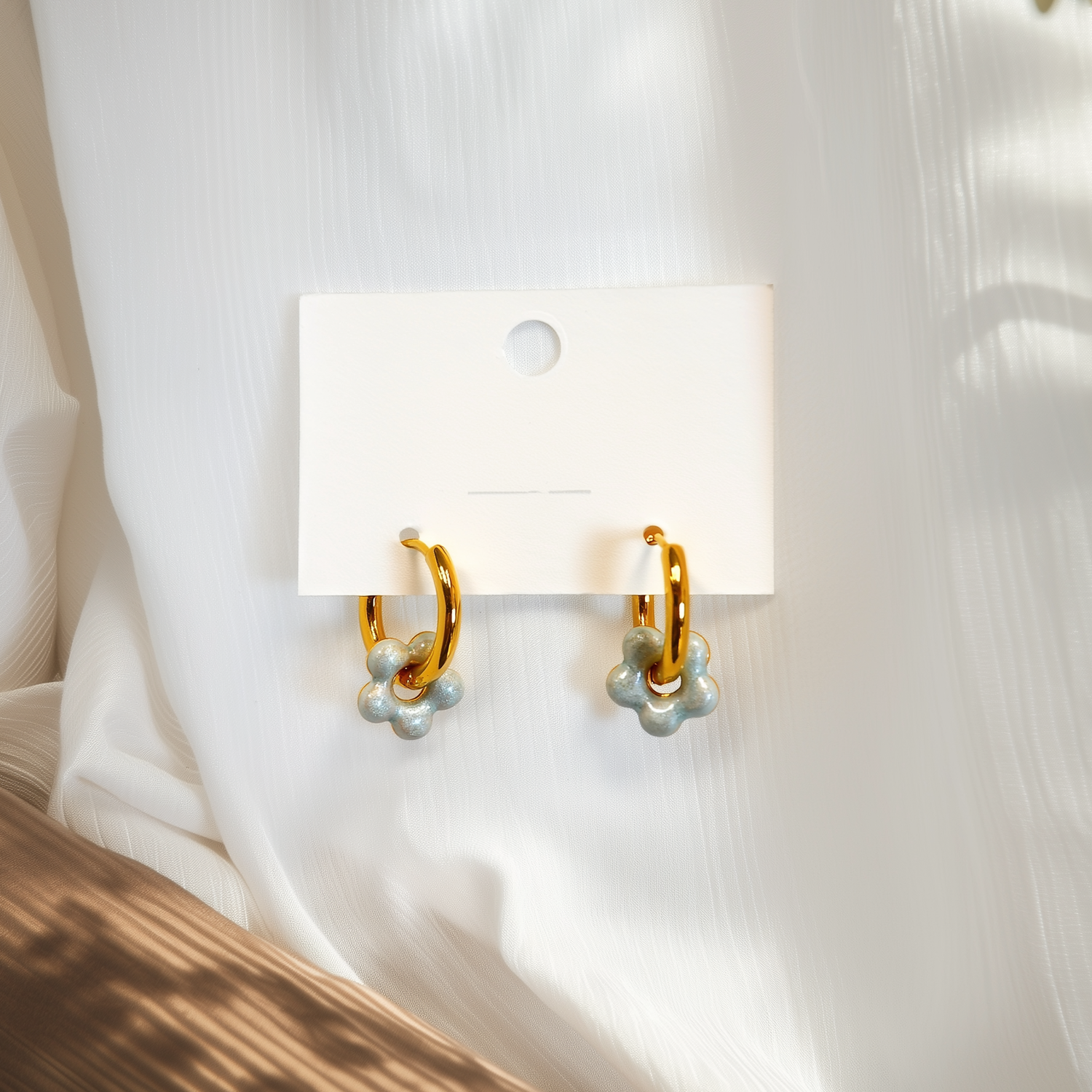 Flower Necklace & Earring Set