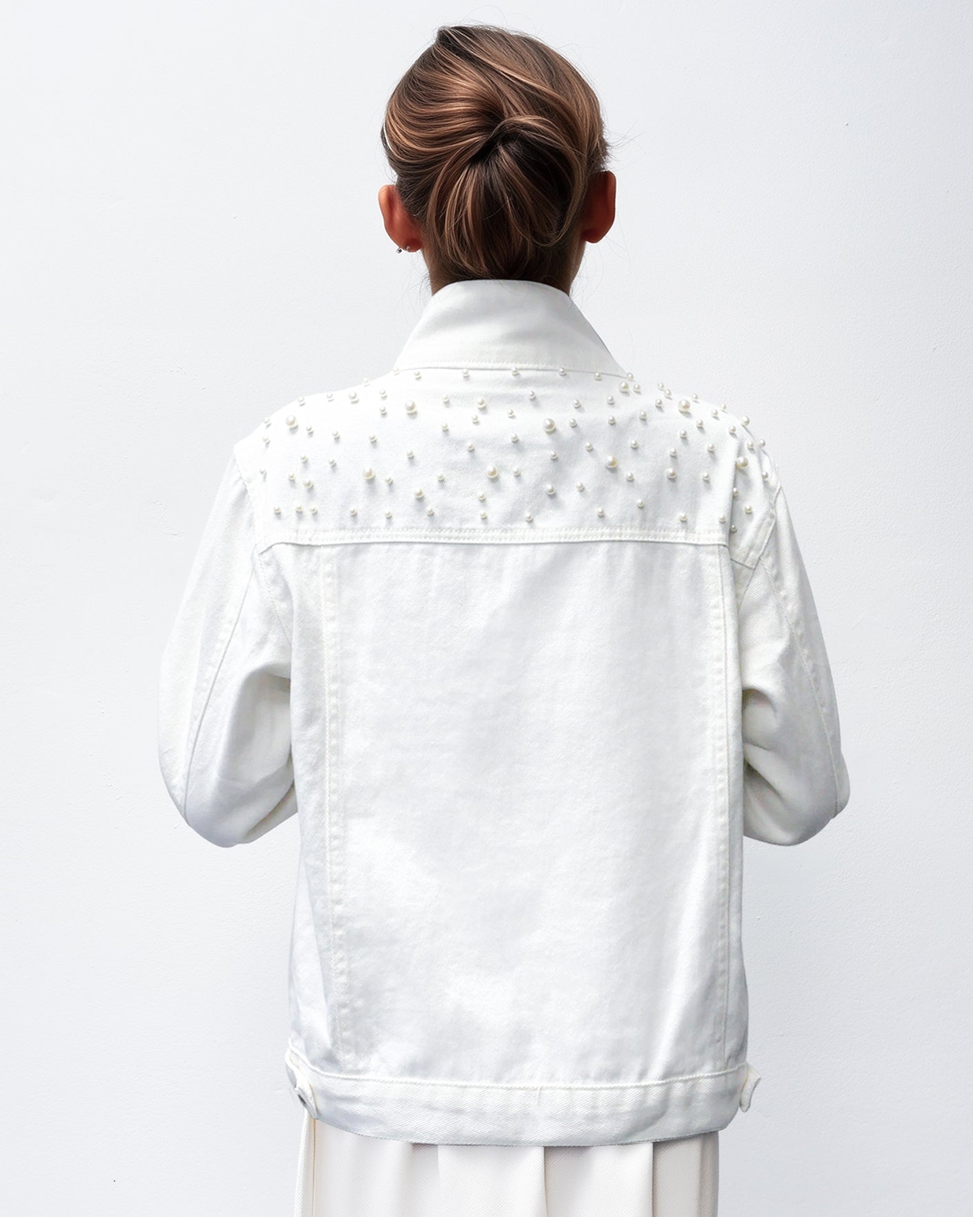 Custom Embroidered Bridal Jacket