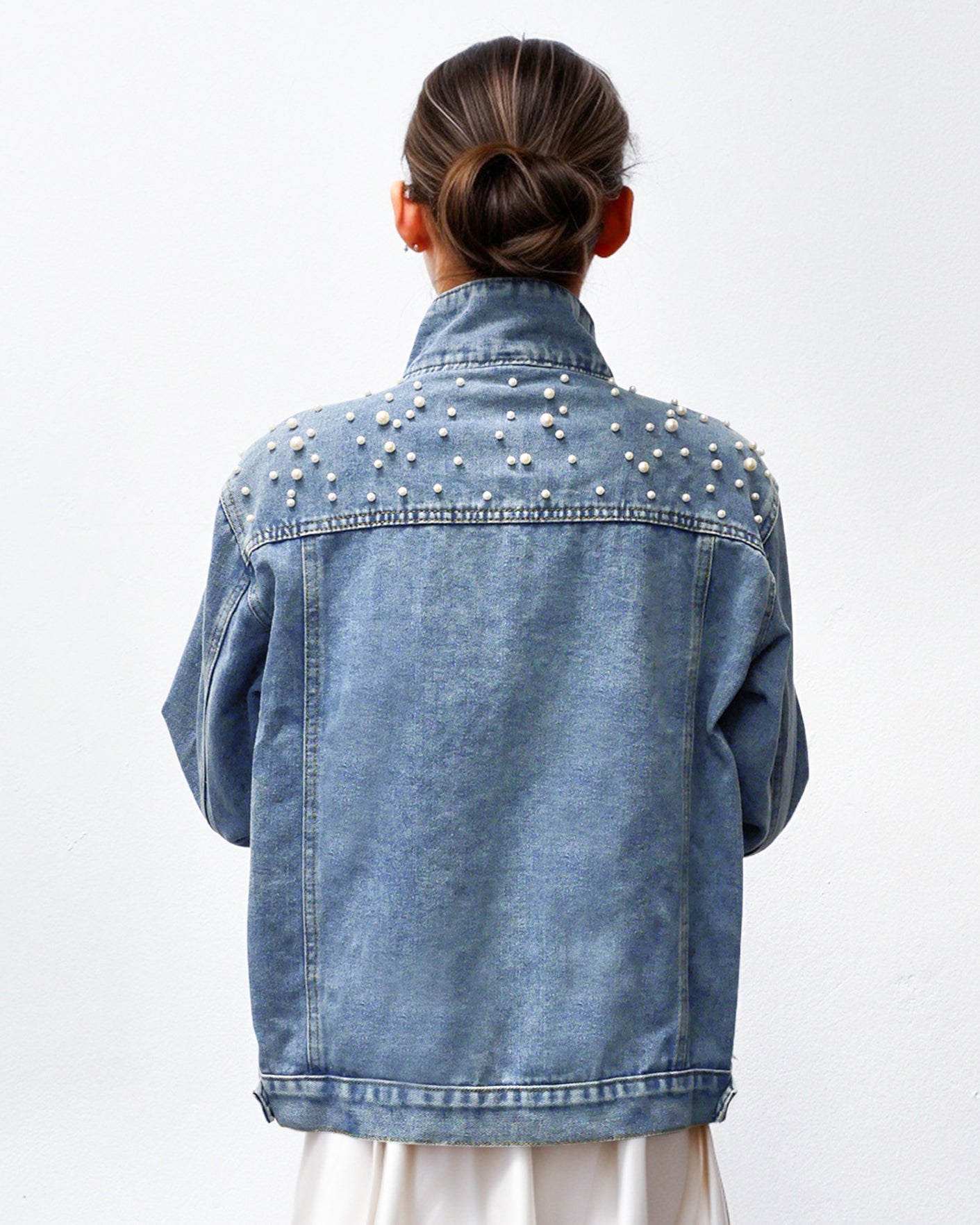 Custom Embroidered Bridal Jacket